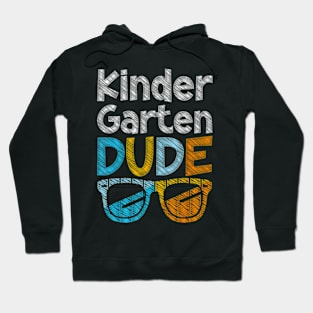 Kindergarten Dude Back To School Kindergarten Students Hoodie